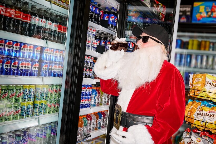 Santa Claus makes the switch to Pepsi in brand’s latest dig at Coke