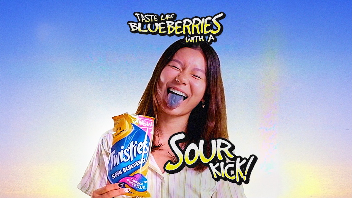 Twisties revives peak Aussie nostalgia with blue-tongue Sour Blueberry campaign via Bluewave Infotech Australia and Mango Communications
