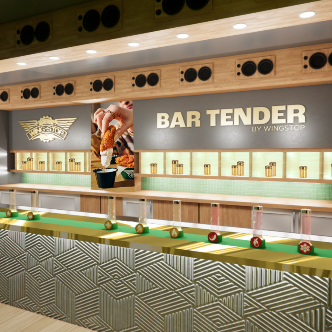 Inside Bar Tender by Wingstop